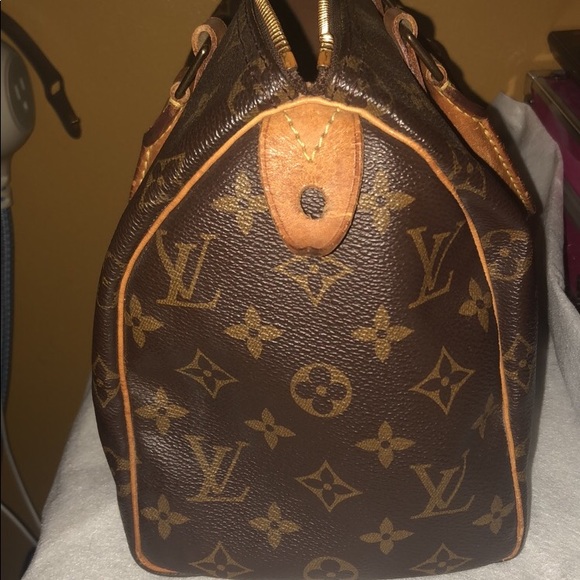 A Vintage Louis Vuitton Speedy 25 - Picture 4 of 5